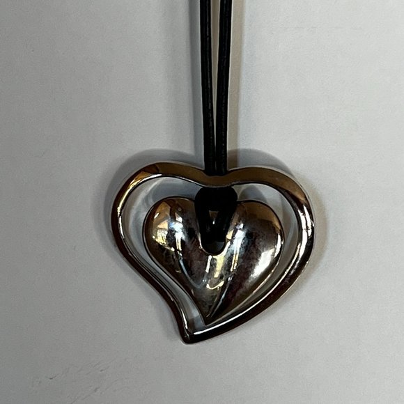 Double Heart Necklace - Picture 1 of 3
